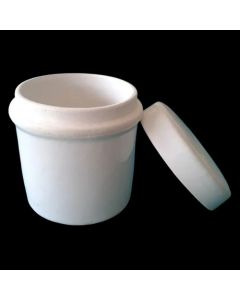 Jenin Porcelain Jar with Lid 