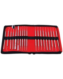 ORACRAFT Conservative Instruments In Pouch (Set of 19) #CIP19