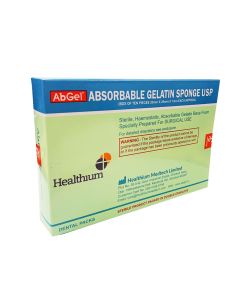 ABGEL Absorbable Gelatin Sponge (80 mm x 50 mm x 10 mm)