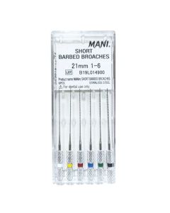 Mani Short Barbed Broaches 21mm