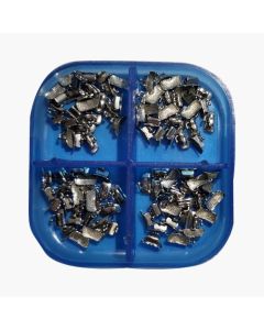 Metro Bondable Begg Buccal Tubes with Hooks – 100pcs