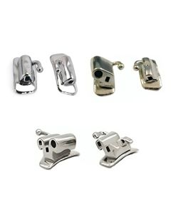 Metro 1st Molar Bondable Buccal Tubes – Roth Slot (Pack of 4)