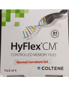 Coltene HyFlex CM Normal Curvature Set 21mm (Pack of 4)