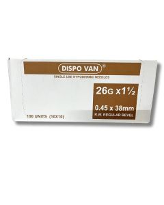 HMD Dispo van Needles 26G x 1.5 inch