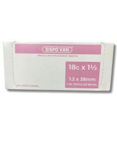 HMD Dispo van Needle 18G x 1.5 inch