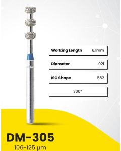 Mani Burs - DM Series / Depth Cutting Burs (Single pc)
