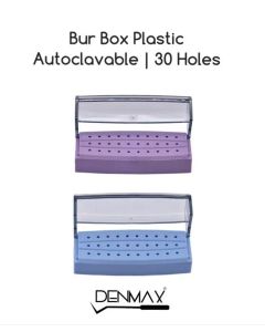 Denmax Autoclavable Bur Holder – 30 holes