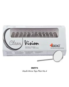 GDC Mouth Mirror Tops Magnified - Pack of 12 Pcs - Size 5 - MMTM5