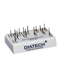Coltene Diatech Inlay & Crown Preparation Kit FG (14pcs)