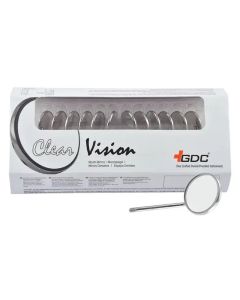 GDC Mouth Mirror Tops Plain - Pack of 12 Pcs - Size 4 - MMTP4