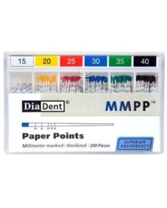 Diadent Paper Points 2% – Special Tapered