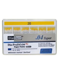 Diadent Paper Points 4% – Special Tapered
