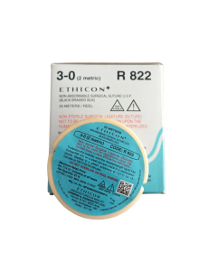 Ethicon - Mersilk Suture Thread - #3-0 - R822