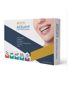 Metro Orthodontics Plain Adult Orthodontic Bands – Box of 240