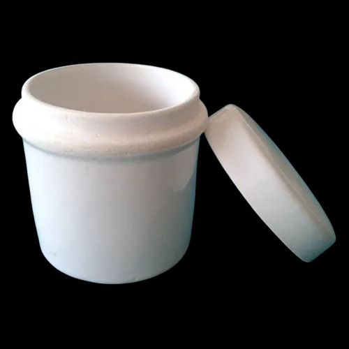 Jenin Porcelain Jar with Lid 