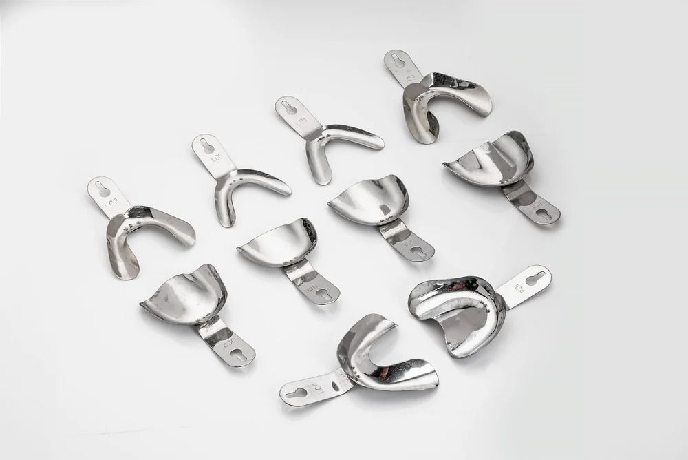 Jenin Impression Trays Dentulous Non-Perforated