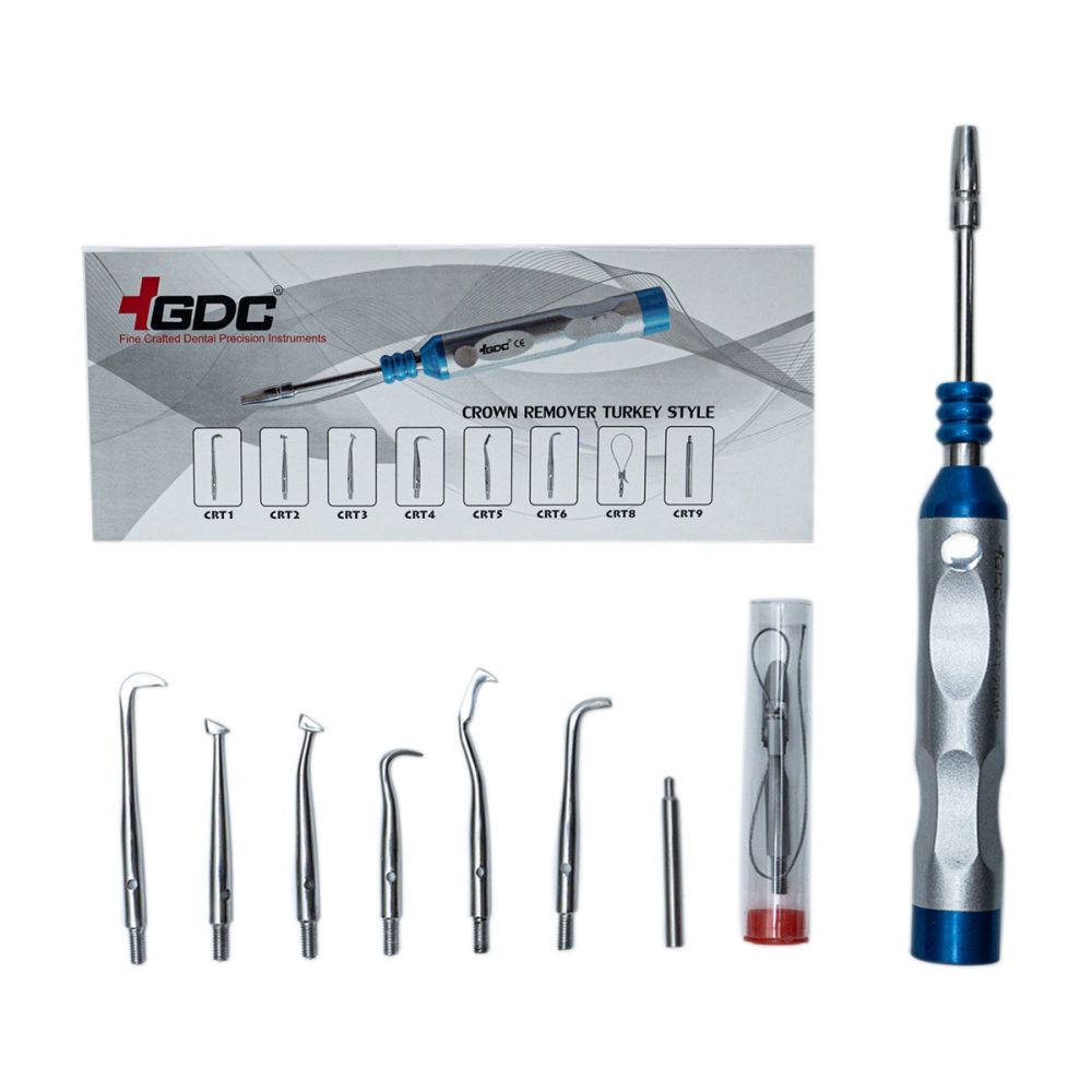 GDC Crown Remover Kit – Turkey Style – CRT - Kit of 9