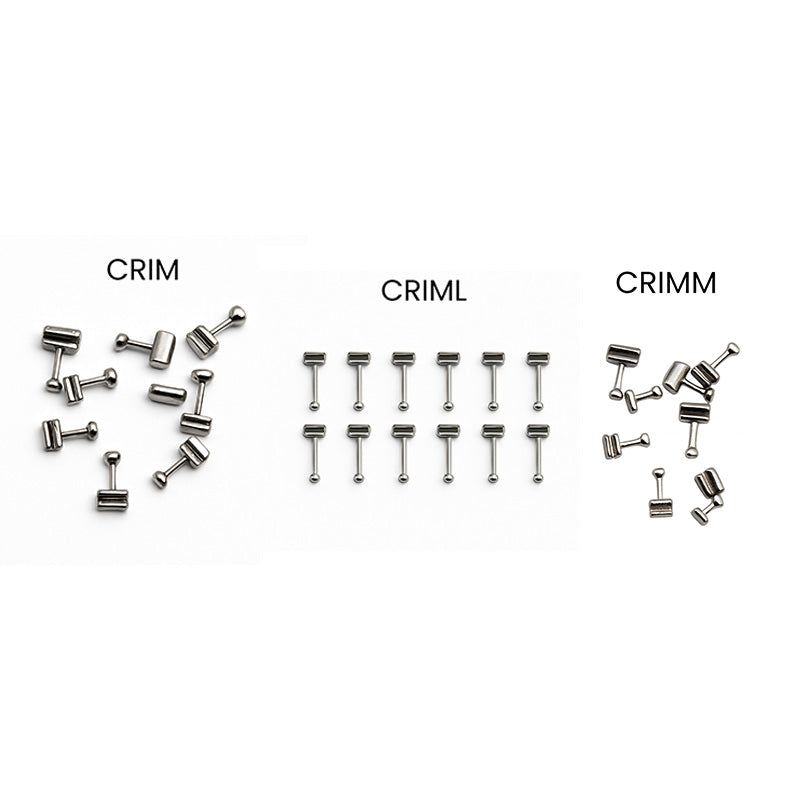 Captain Crimpable Hooks – 0.021" × 0.025"