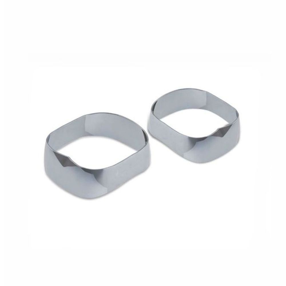 Metro Orthodontics Molar Bands Plain MBT 0.022 2nd Molar (Pack of 4)