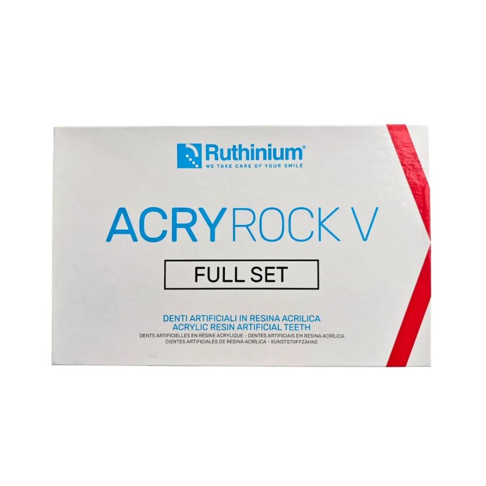 Ruthinium Acry Rock Teeth Sets -B2 Shade (Pack of 4 Sets)