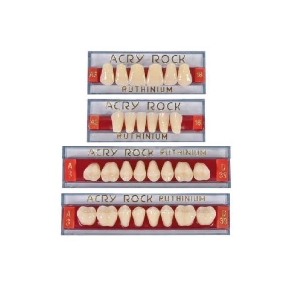Ruthinium Acry Rock Teeth Sets (A1 Shade)
