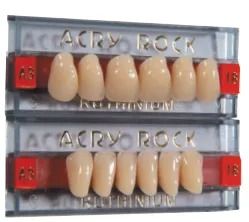 Ruthinium Acry Rock Teeth Sets -A2 Shade (Pack of 4 Sets)
