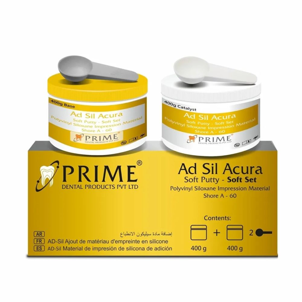 Adsil Acura Soft Putty (B:400gm/C:400gm) Prime
