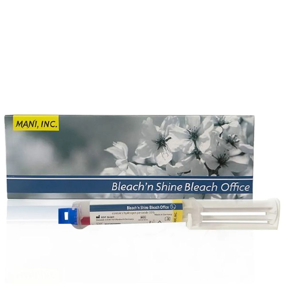 Mani Bleach'n Shine Office Bleach - 5gm (1 Syringe Pack)