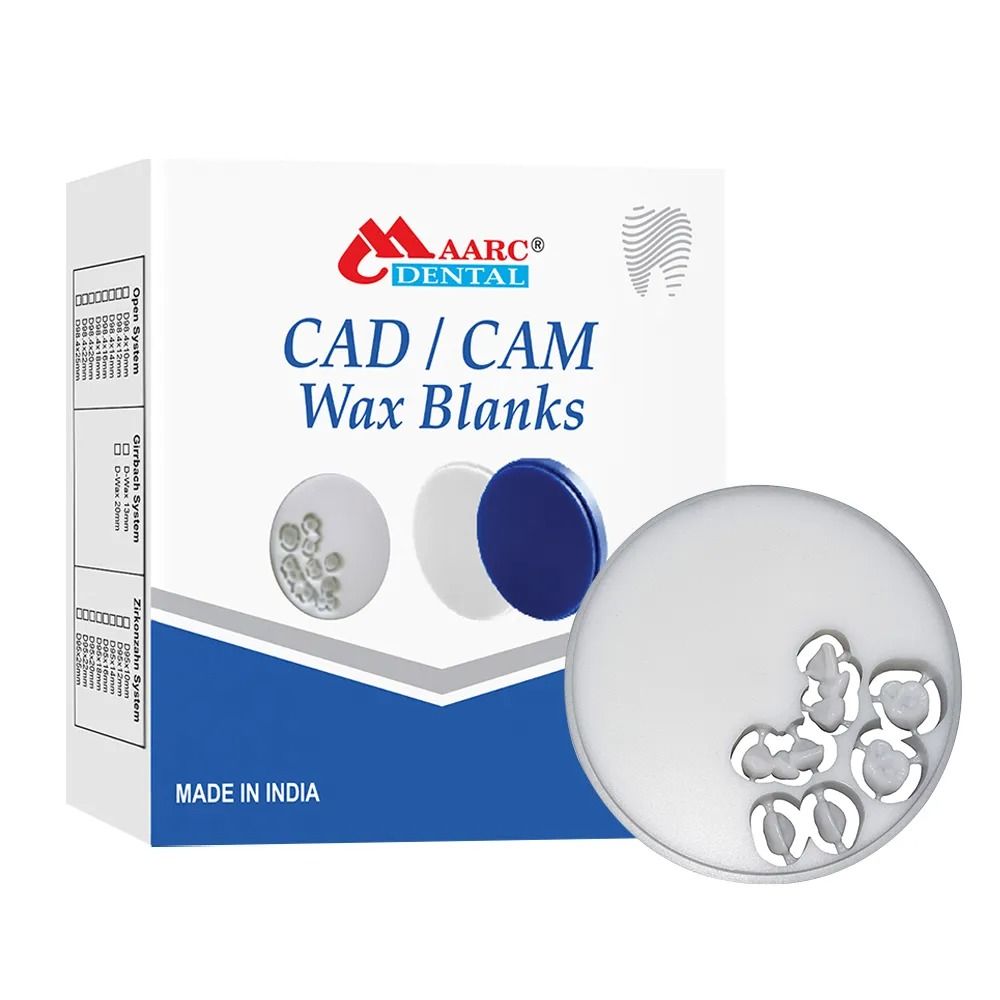 Maarc CAD-CAM Milling Wax Blanks - Open System Type