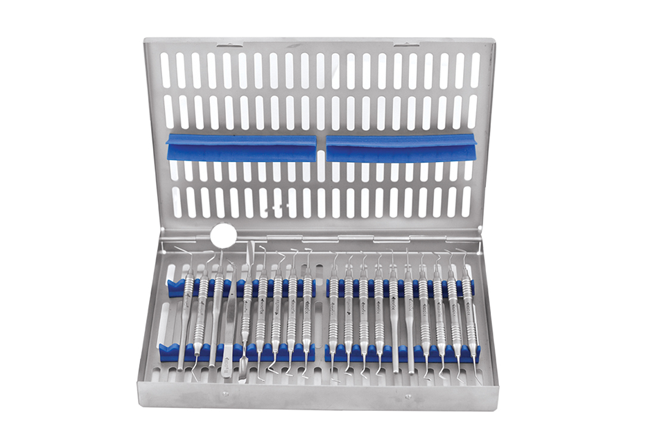 GDC Conservative Instruments S/19 Ring Handle Cassette Instruments Kit - CIWC19