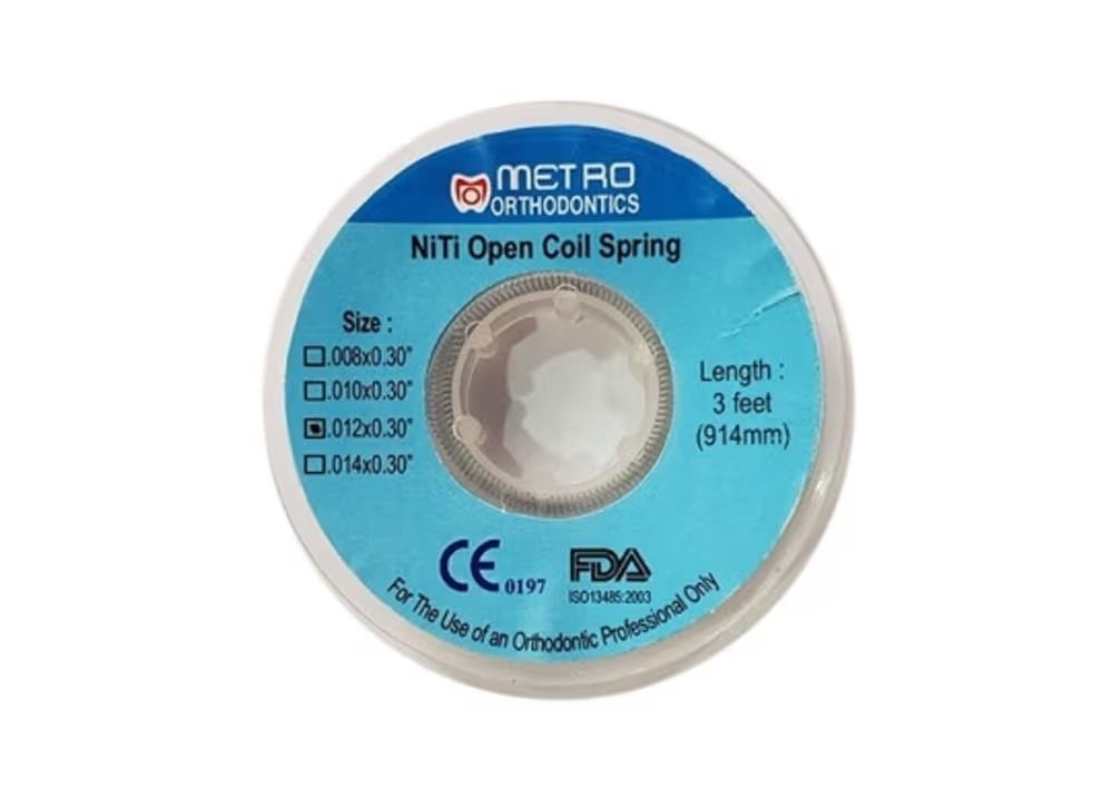 Metro Orthodontics Open Coil Orthodontic Spring