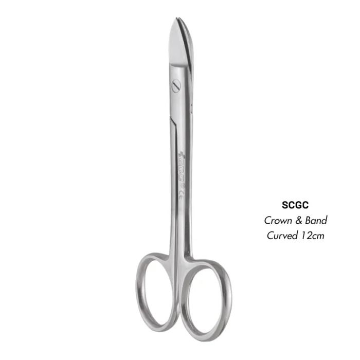 GDC Scissors Crown & Band - Curved – 12cm (SCGC)