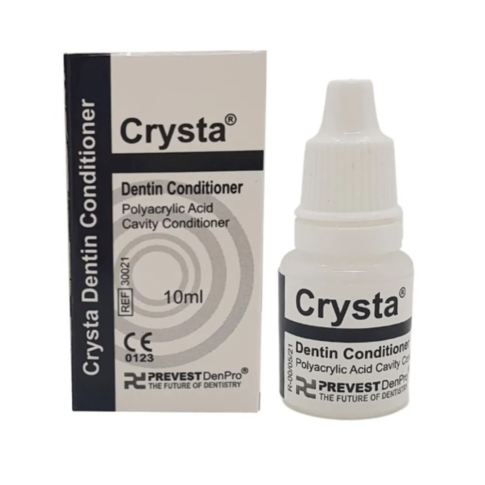 Prevest Crysta Dentin Conditioner – Polyacrylic Acid Cavity Conditioner