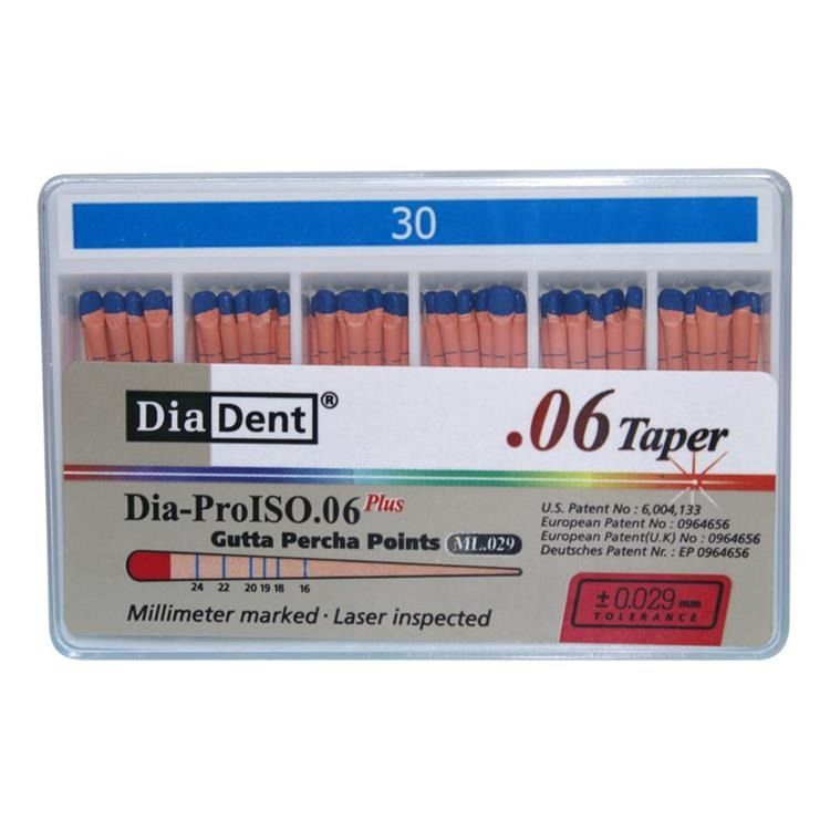 Diadent Gutta Percha Points 6%