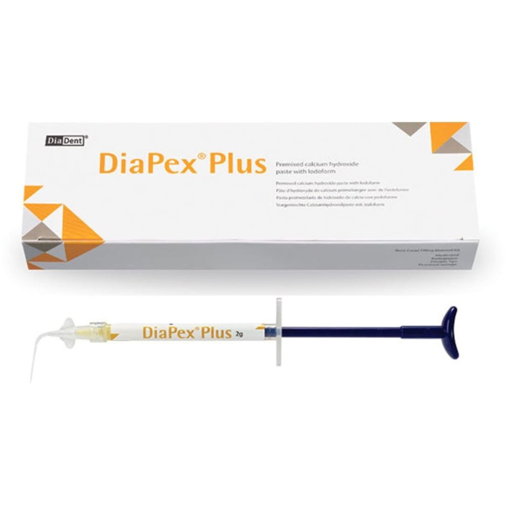 Diadent Diapex Plus – Pre-Mixed Calcium Hydroxide with Iodoform