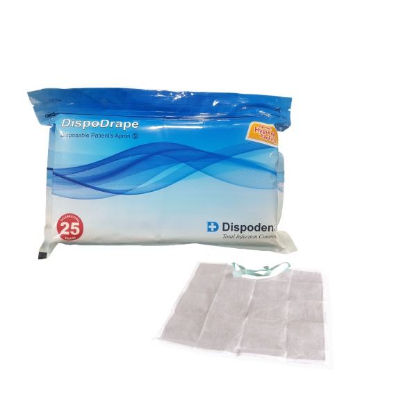 Dispodent Dispo Drape patient apron