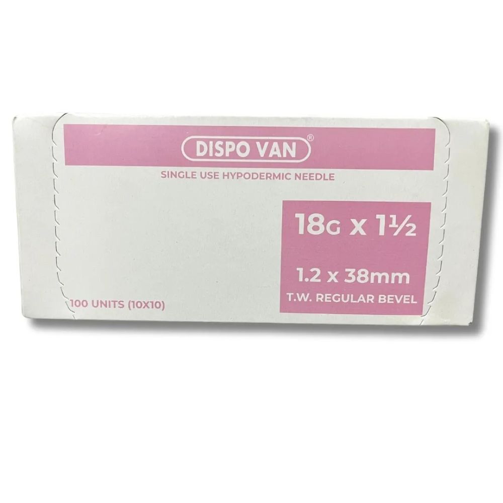 HMD Dispo van Needle 18G x 1.5 inch