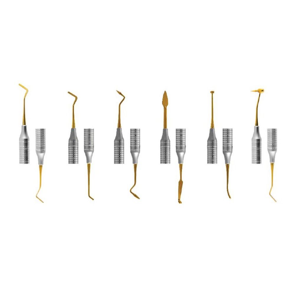 GDC Composite Instrument Gold Titanium Set of 6 (CIGS6) #6