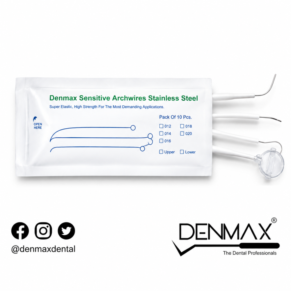 Denmax Disposable PMT Set (Probe, Mouth Mirror, Tweezer)