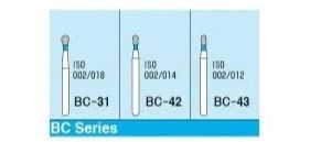 Mani Diamond Burs - BC Series / Ball Collar Type