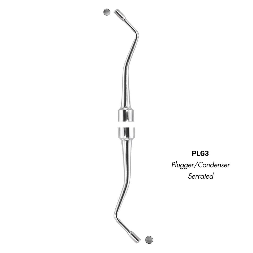 GDC Plugger/Condenser Serrated-- (PLG3) #3 