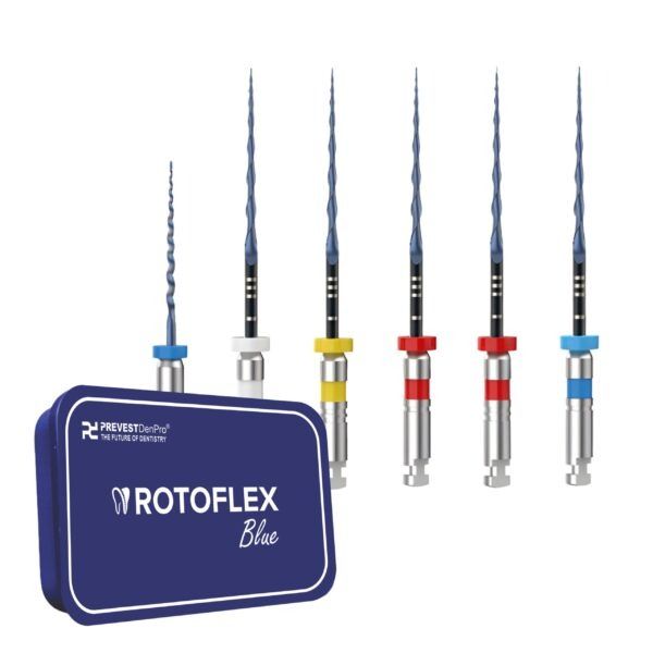 Prevest Rotoflex Blue – Controlled Memory Ni-Ti Rotary Files