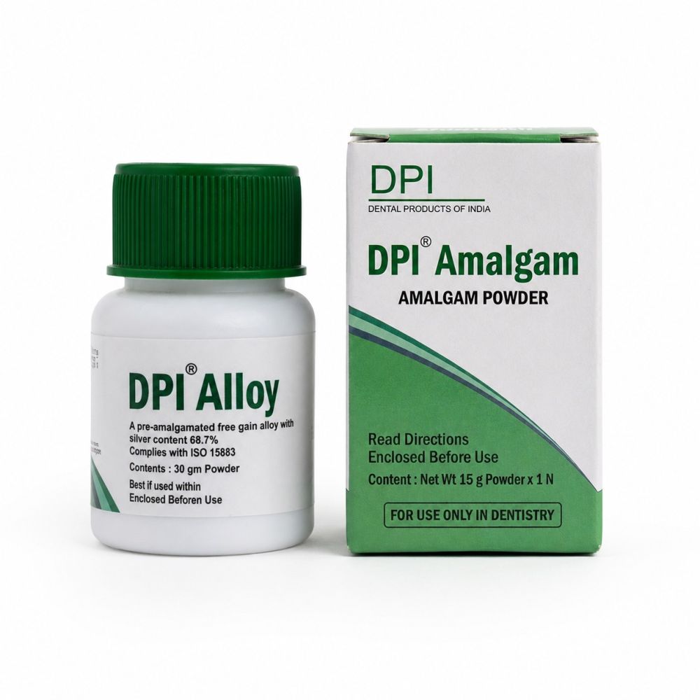 DPI Dental Silver Amalgam Alloy Powder – 15g
