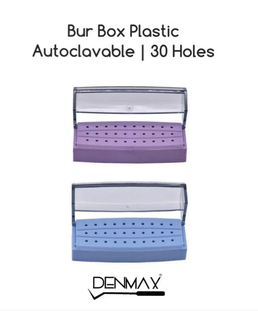 Denmax Autoclavable Bur Holder – 30 holes