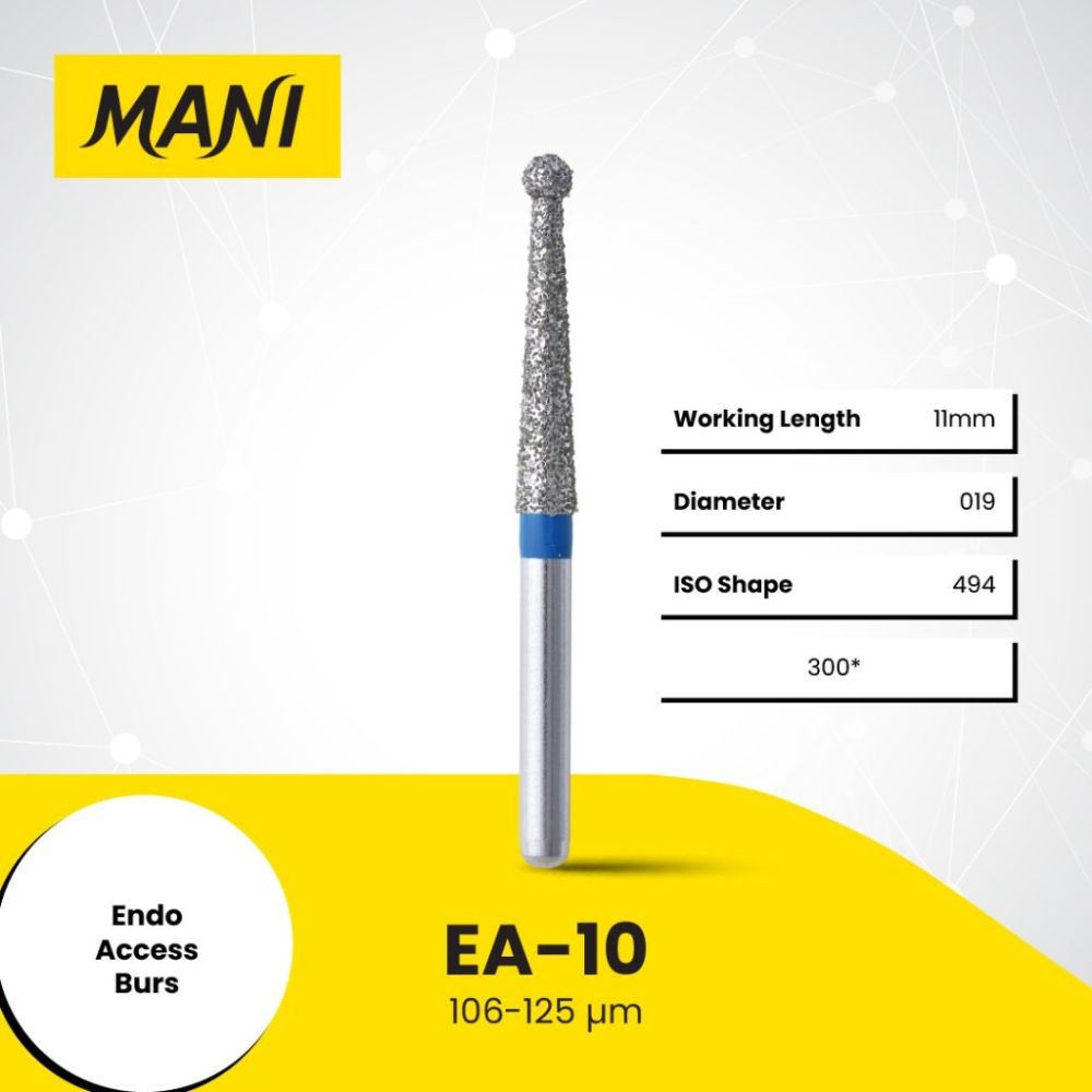 Mani Endo Access Diamond Burs
