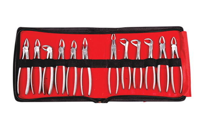 ORACRAFT Extraction Forceps In Pouch #EFSP12