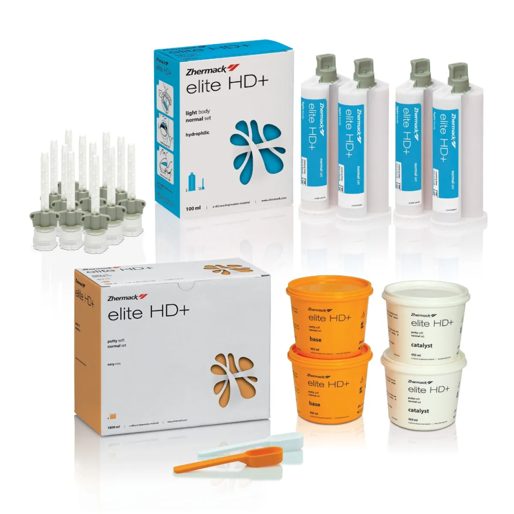 Zhermack Elite HD+ Soft Putty and Light Body