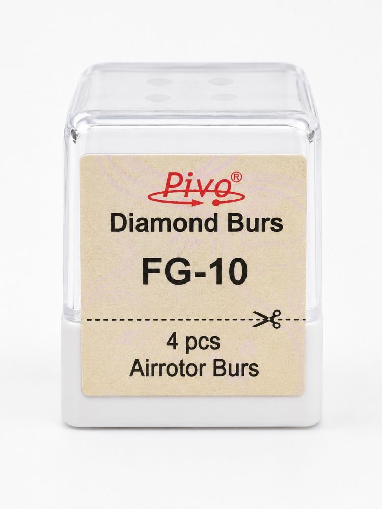Pivo FG Airrotor Burs (FG 10) - Set of 4