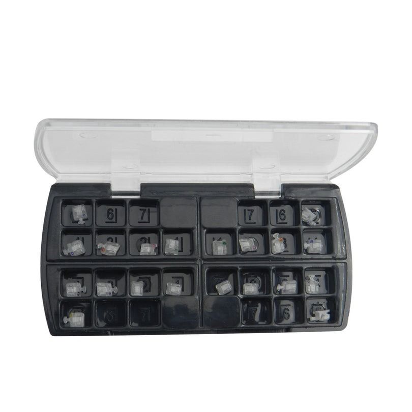 Fox Passive Self-Ligating Ceramic Brackets – Kit (MBT 0.022)