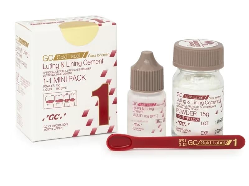 GC Fuji 1 - Gold Label 1 Luting & Lining GIC